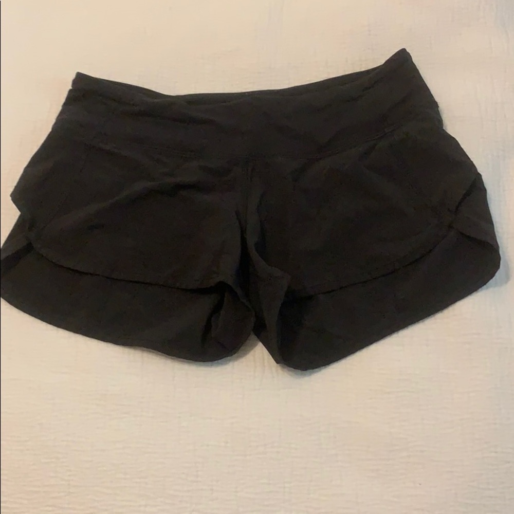 Lululemon speed shorts